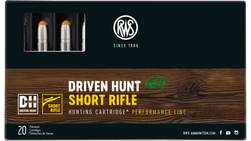 RWS .308 Win. Driven Hunt Short Rifle 9,7g