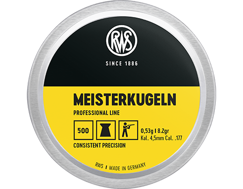 RWS Meisterkugeln 0,53 g Ø 4,50 mm