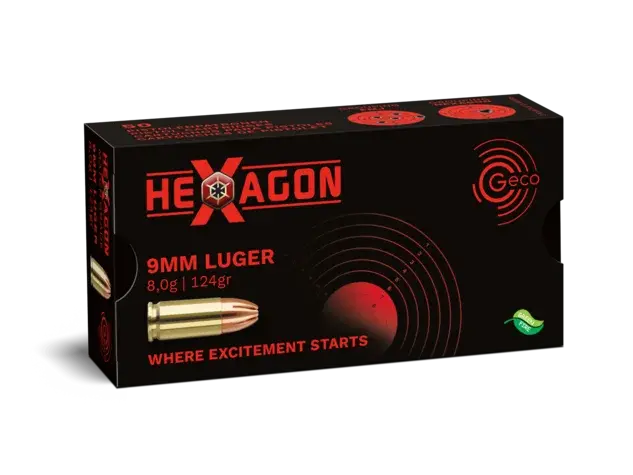 GECO 9mm Luger Hexagon