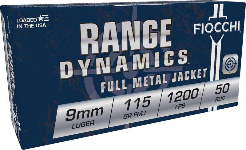 Range Dynamics 9mm Luger 115gr FMJ