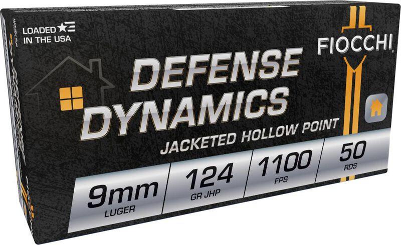 Defense Dynamics 9mm Luger 124gr JHP