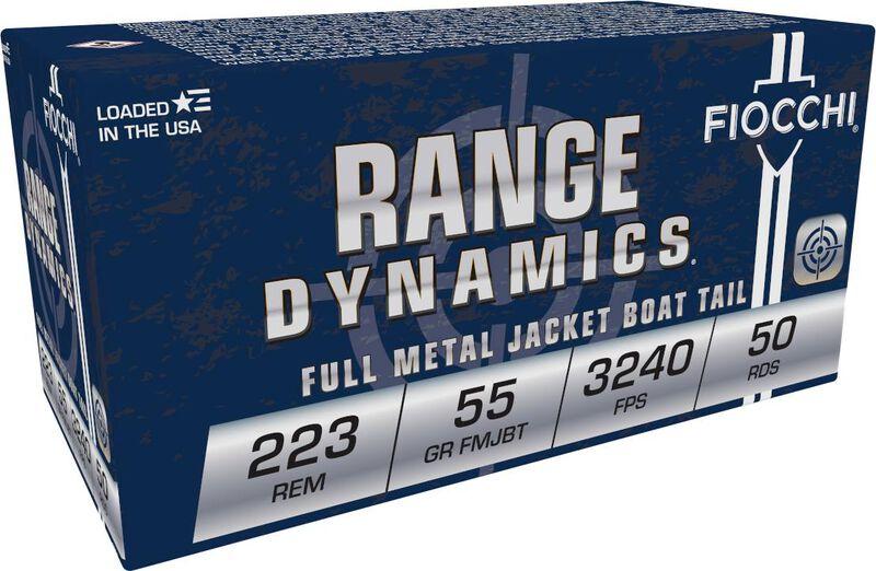 Range Dynamics 223 Rem 55gr FMJ-BT