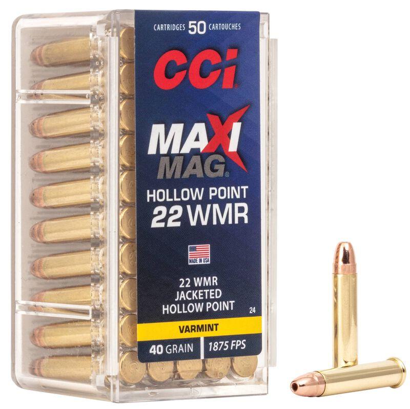 CCI Maxi-Mag 22 WMR 40gr JHP