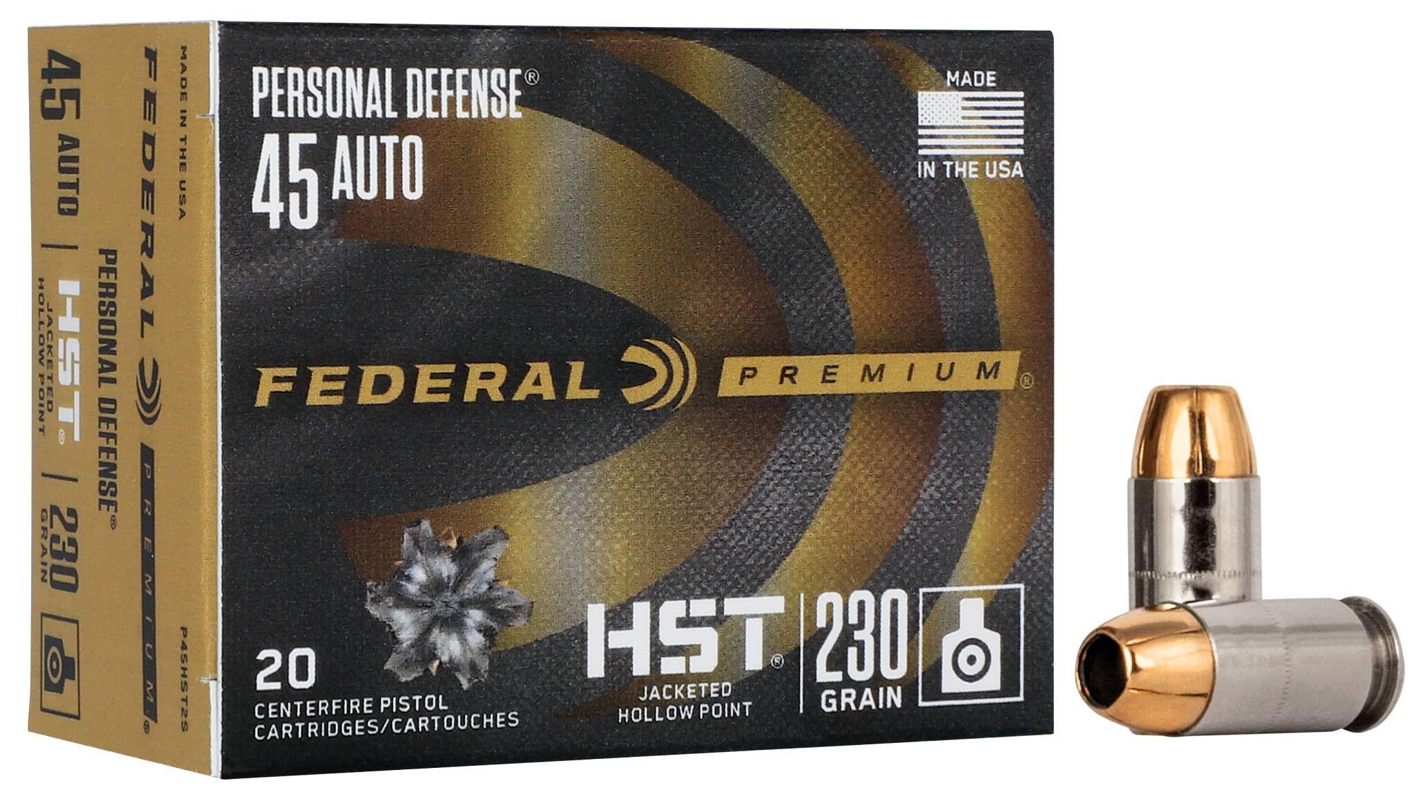 Federal Personal Defense HST 45 Auto 230gr