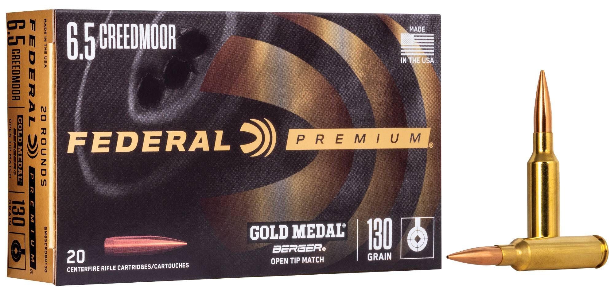 Gold Medal Berger 6.5 Creedmoor 130gr