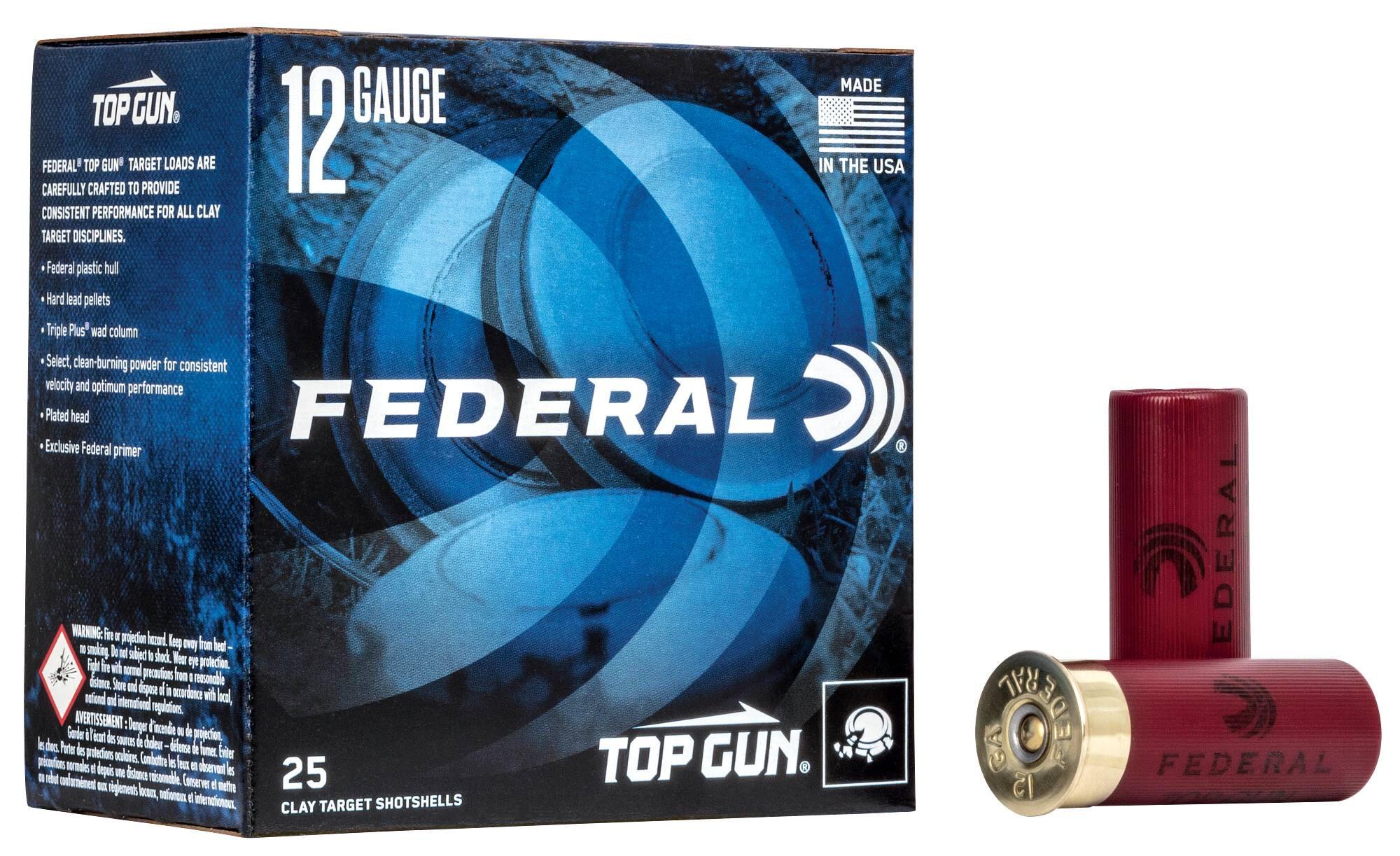 Federal Top Gun 12 Gauge 7.5 Shot Target