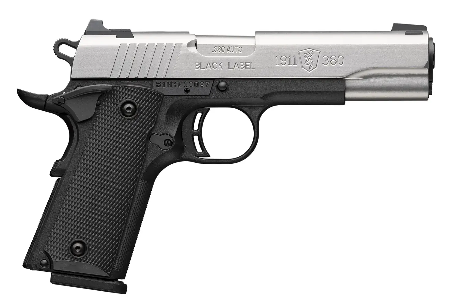 1911-380 Stainless Full Size