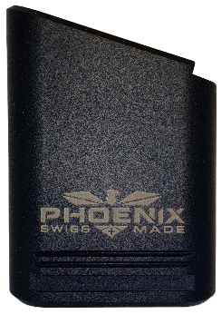 Magazinboden +10 Schwarz 9x19mm