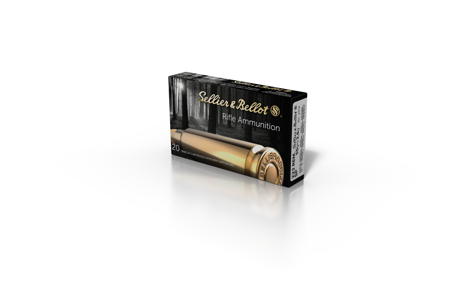 .223 Rem. SP 55 grs