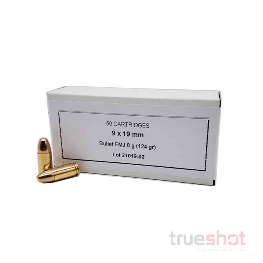 PPU 9mm Luger 115gr FMJ