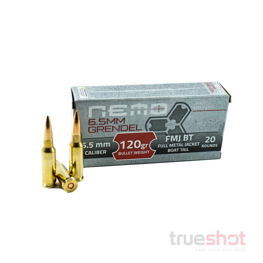 PPU NEMO 6.5 Grendel 120gr FMJBT