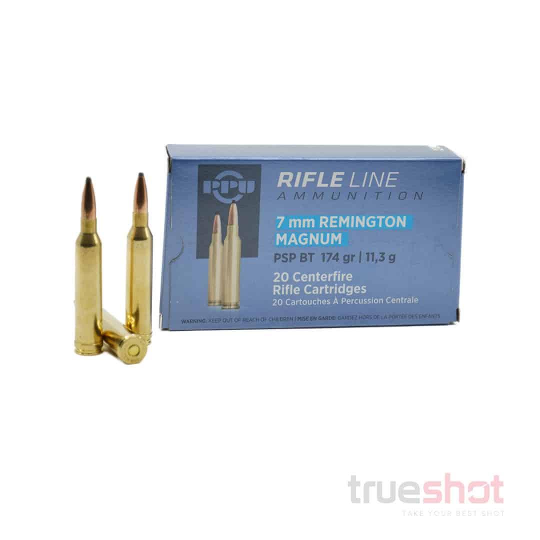 PPU 7mm Remington Magnum 174gr PSP