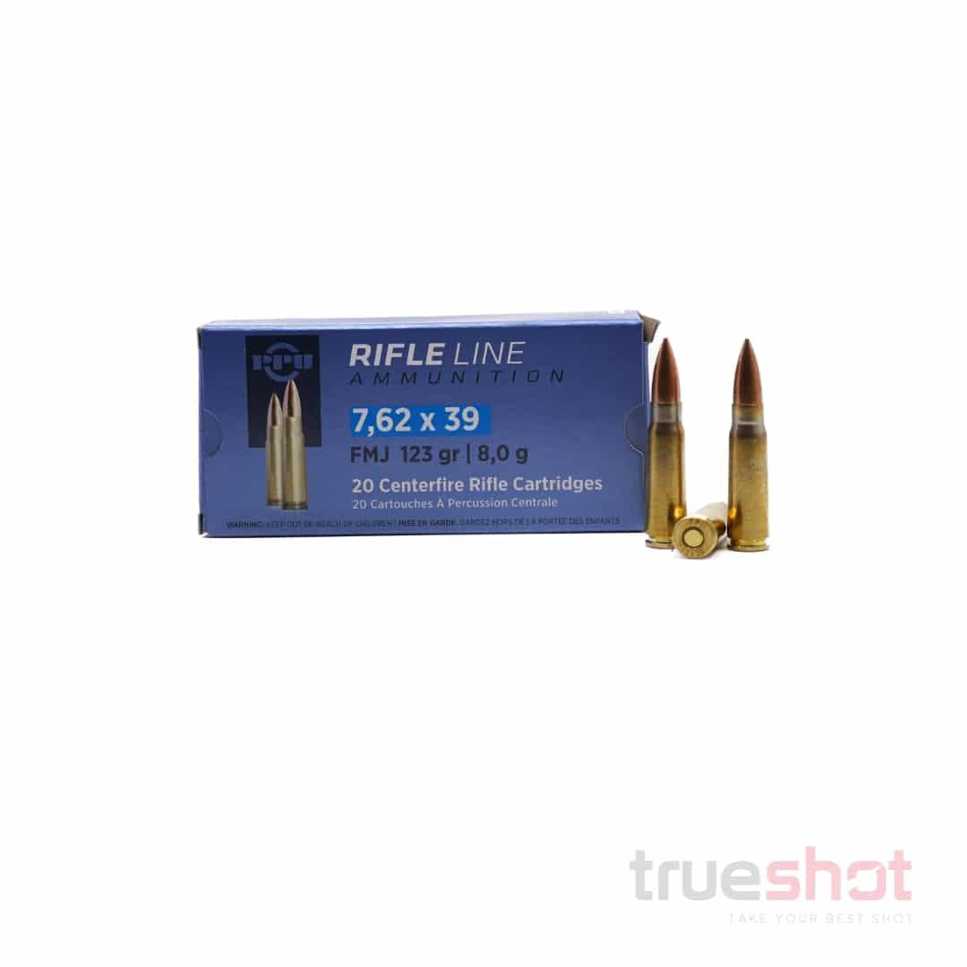 PPU 7.62x39mm 123gr FMJ