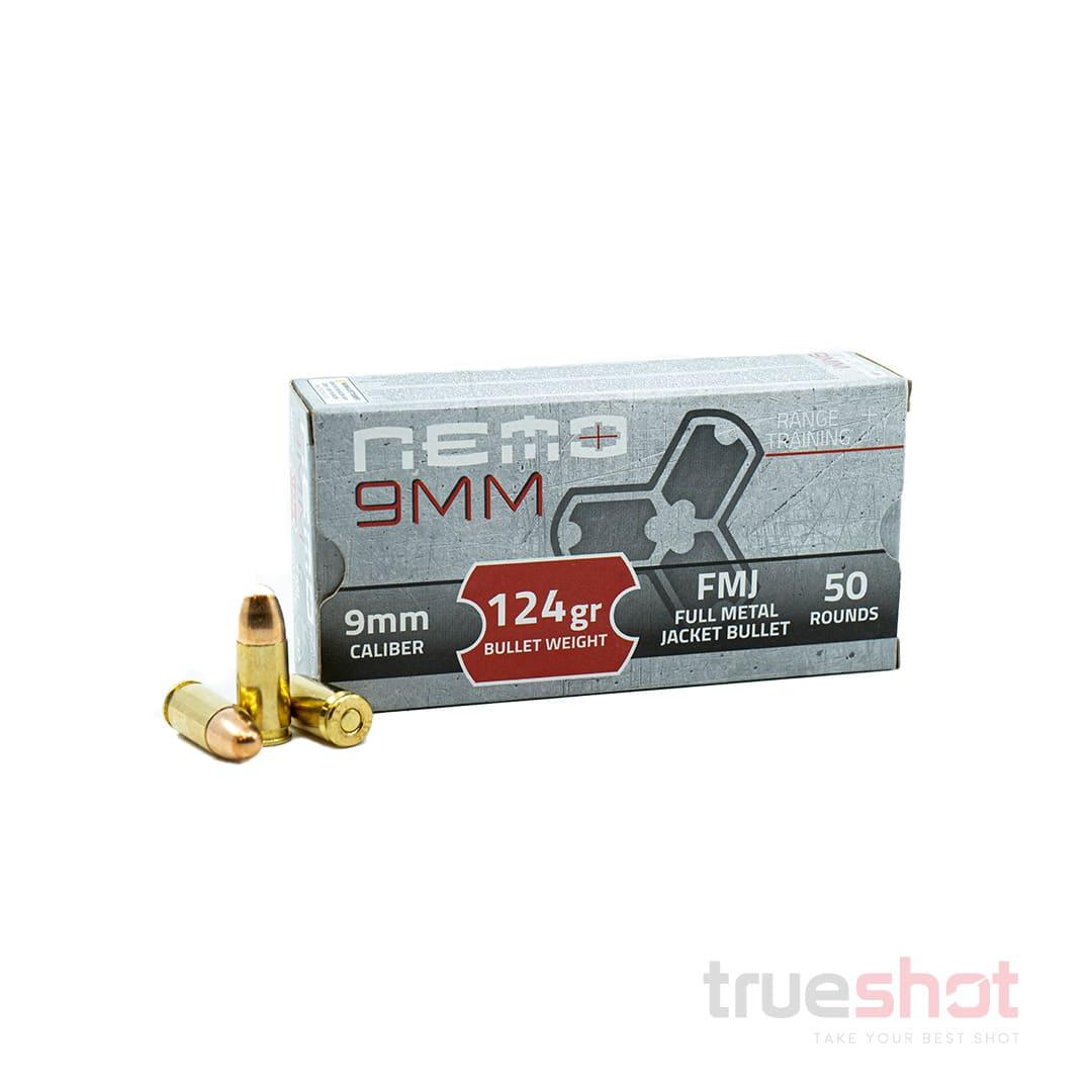 PPU NEMO 9mm Luger 124gr FMJ