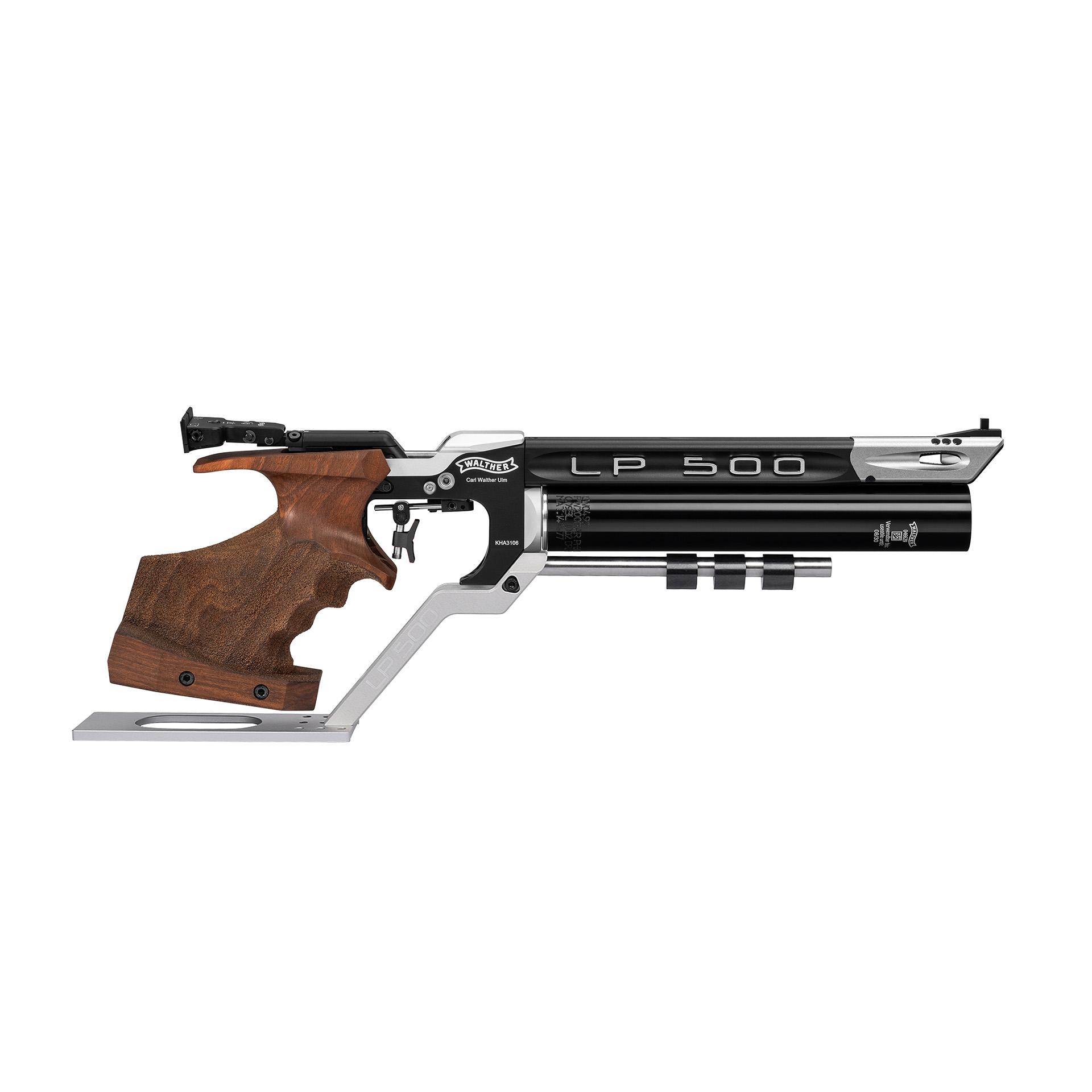 Walther LP500 Rest Shooting