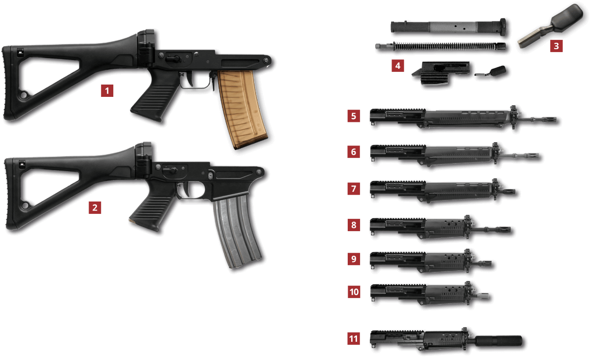 Swiss Arms SG552→SG553 Umrüstsatz
