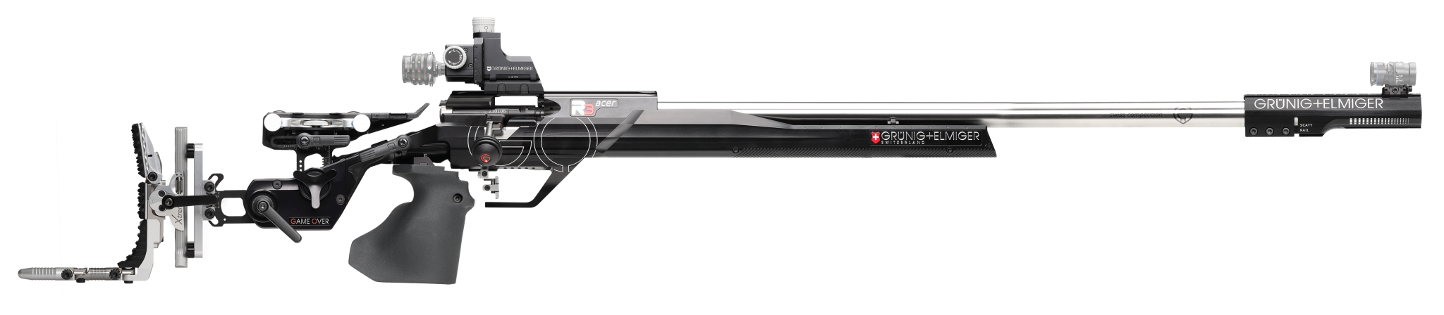 G+E KK-Gewehr R3 Racer GO, .22lr, RH, VLV kurz