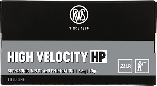 RWS High Velocity HP .22 l.r.
