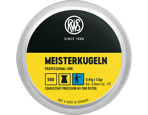 RWS Meisterkugeln 0,45 g (4,5 mm)
