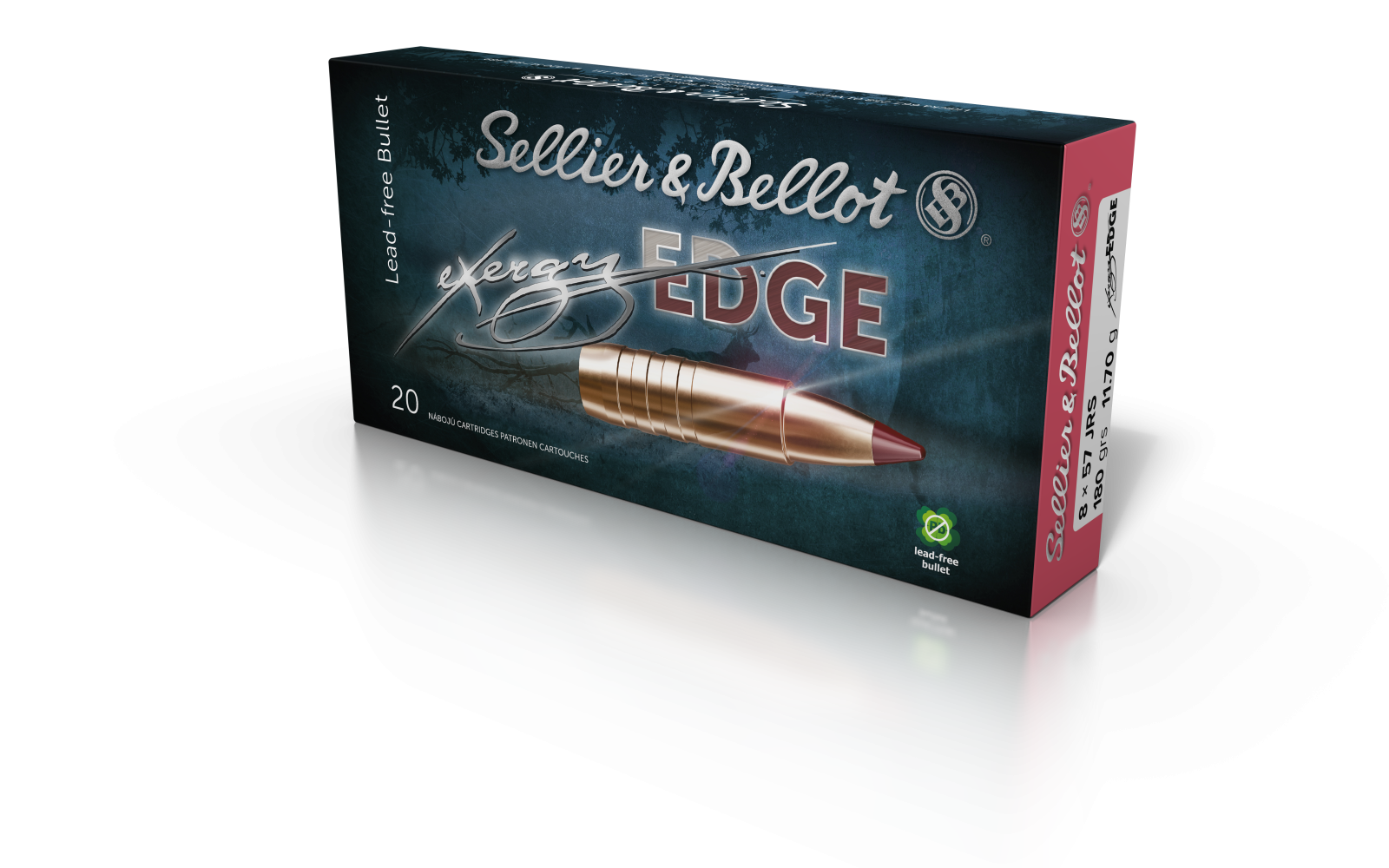 Sellier & Bellot 8x57 JRS eXergy Edge 180 grs