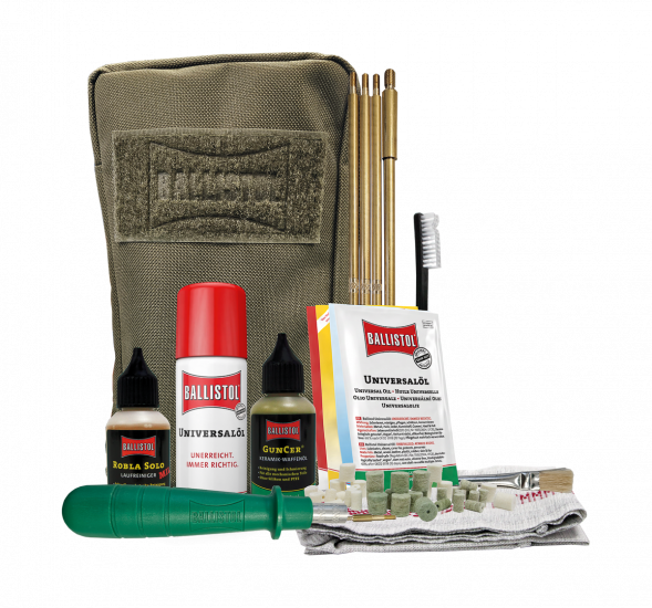 Ballistol Waffen-Reinigungsset in modularer Tasche