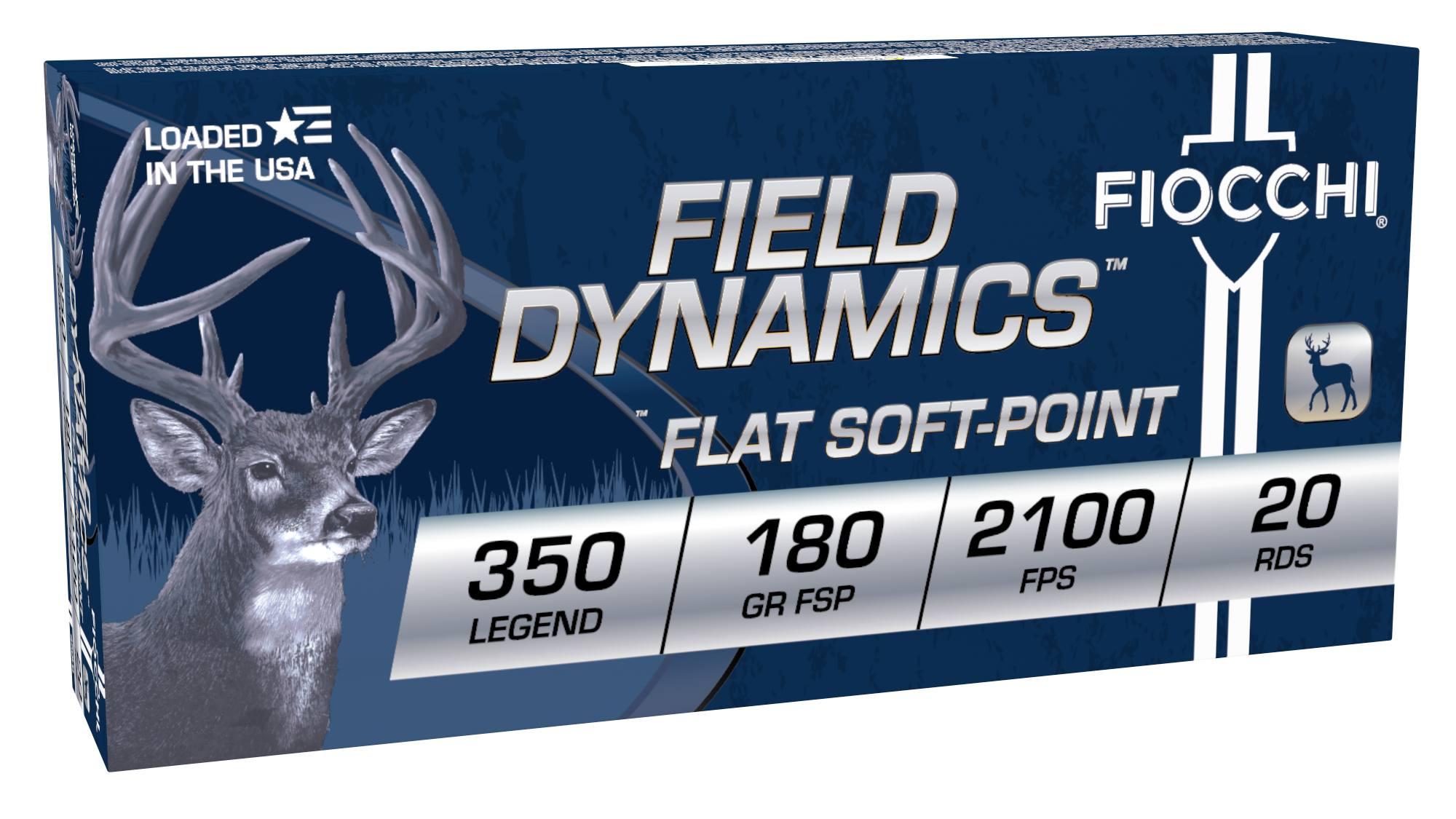 Fiocchi Field Dynamics Big Game .350 Legend 180 gr FSP