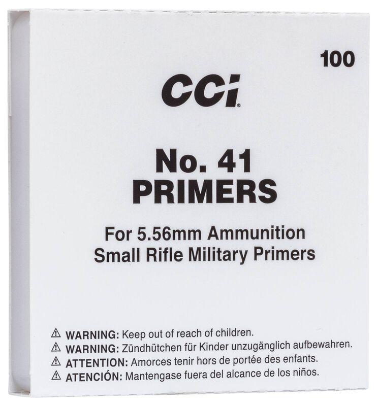 CCI No. 41 Mil-Spec Small Rifle Primer