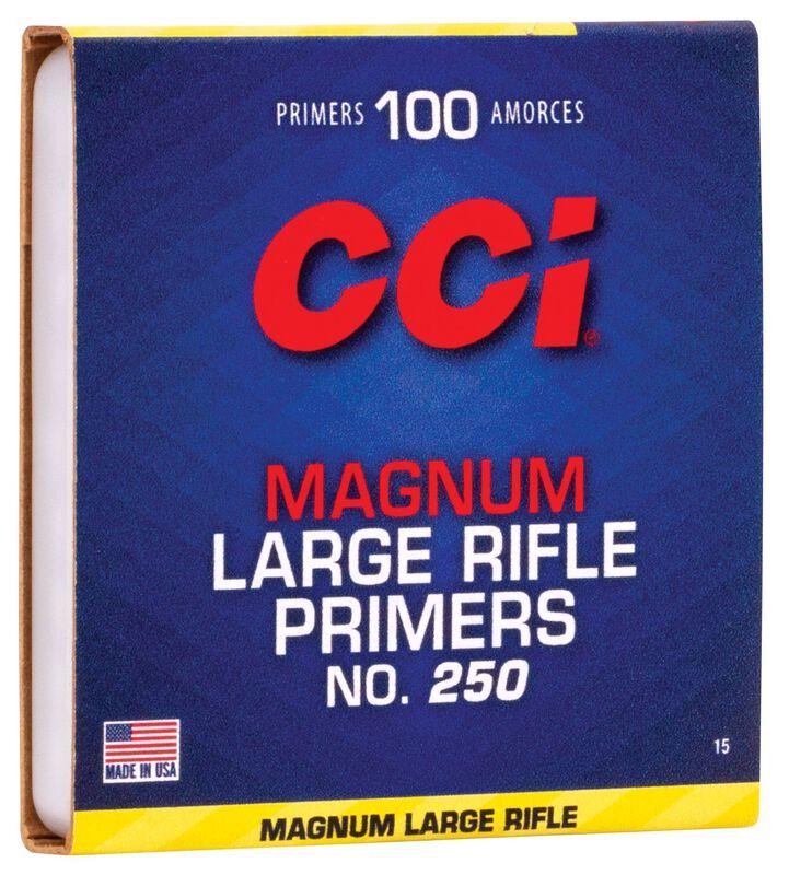 CCI No. 250 Large Rifle Magnum Primer