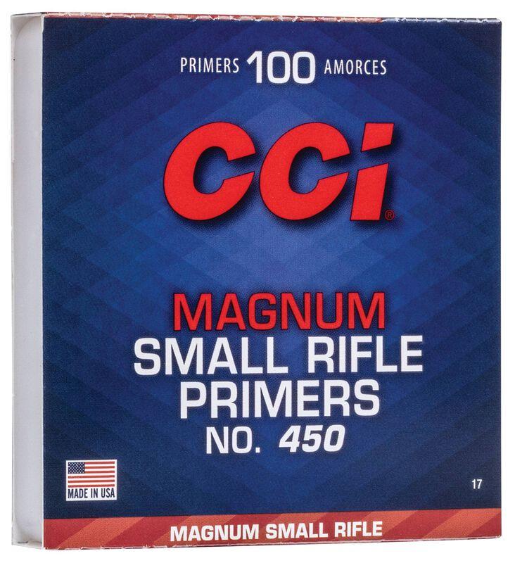 CCI No. 450 Small Rifle Magnum Primer