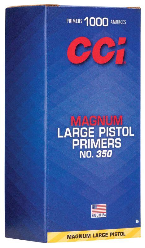 CCI No. 350 Large Pistol Magnum Primer
