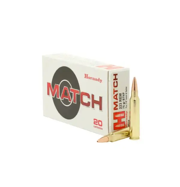 Match 223 Rem 75 gr BTHP