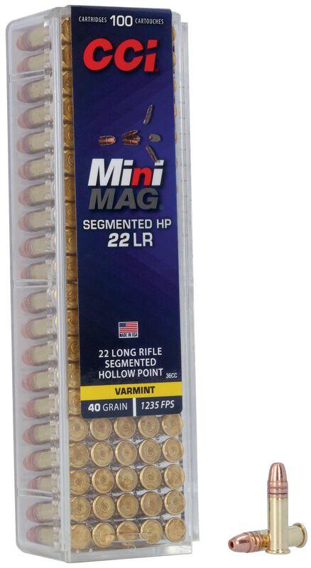 CCI Mini-Mag Segmented HP .22 l.r. 40 gr